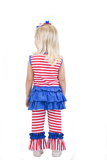 Patriotic Stripes Ruffle Pant Outfit