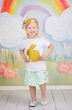 Golden Bunny Skirt Outfit