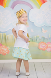 Golden Bunny Skirt Outfit