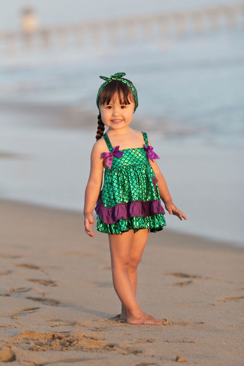 Under the Sea Mermaid Swing Top Outfit