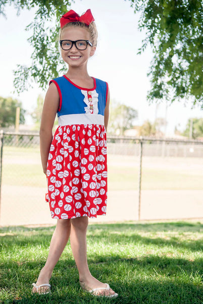 open lace back dress Rockford Peaches Dress