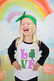 Clover LOVE Raglan Tee