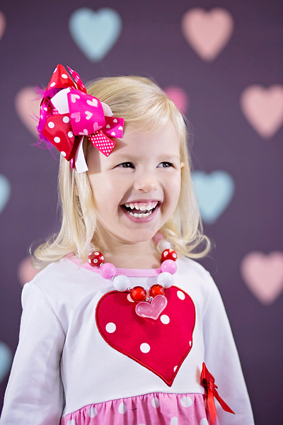Valentine Boutique Hair Bow