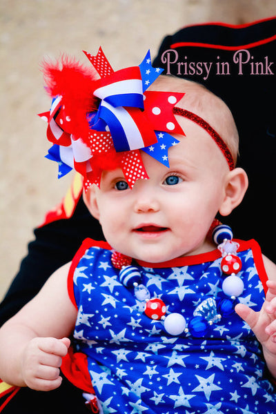 Lil Firecracker Boutique Hair Bow