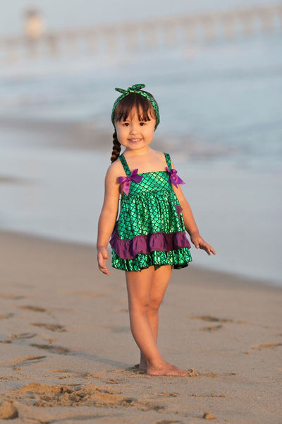 Under the Sea Mermaid Swing Top Outfit