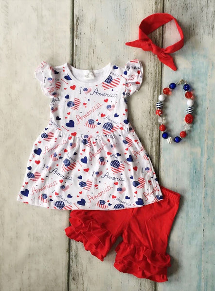 I Love America Outfit