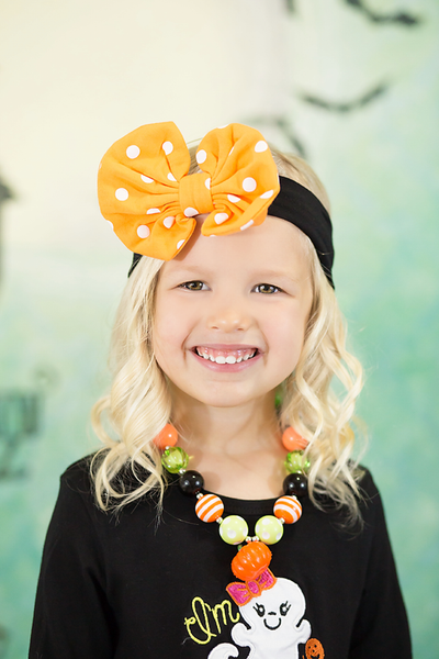 Pumpkin Patch Chunky Necklace