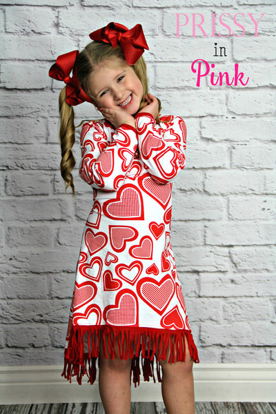 Heart Fringe Dress
